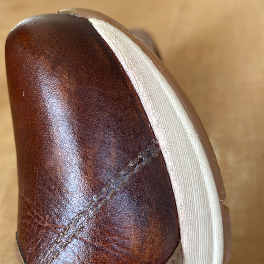 Dansko Steffi Brown Distressed Leather Mary Janes - Picture 10 of 16